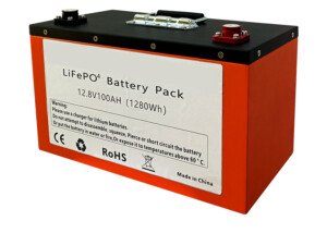 12.8V 100Ah(1280Wh) lithium ion battery pack (6)