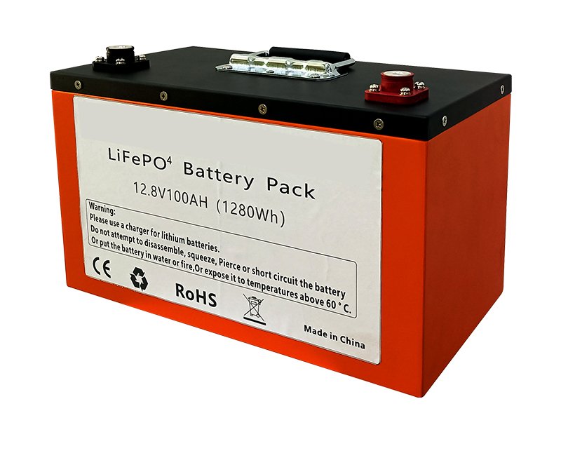 12.8V 100Ah(1280Wh) lithium ion battery pack (6)