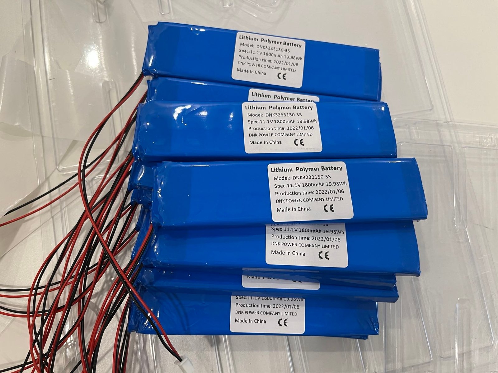 12V 1800mAh Lithium Battery Packs