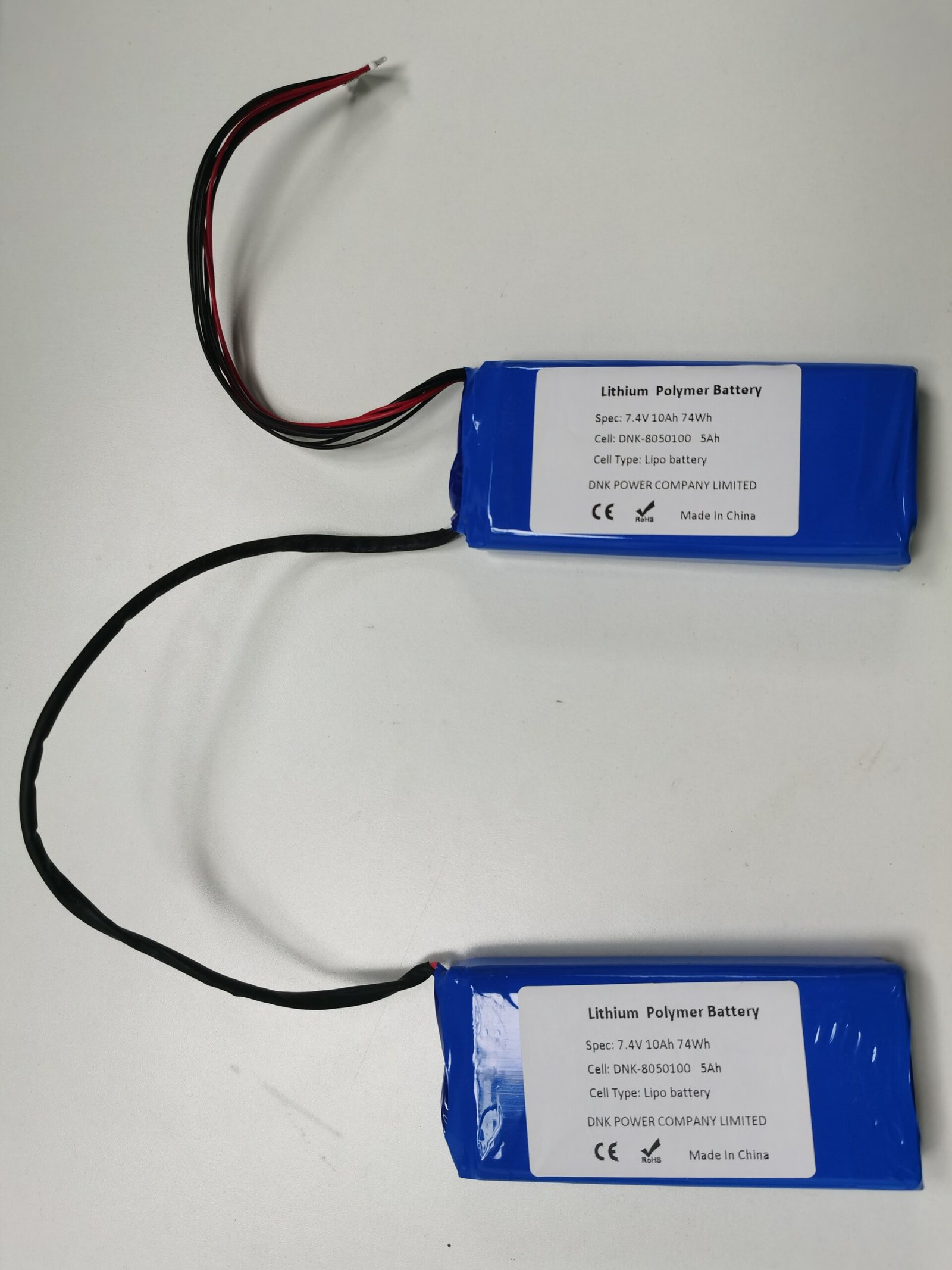 7.4V 10Ah Lithium Battery Pack