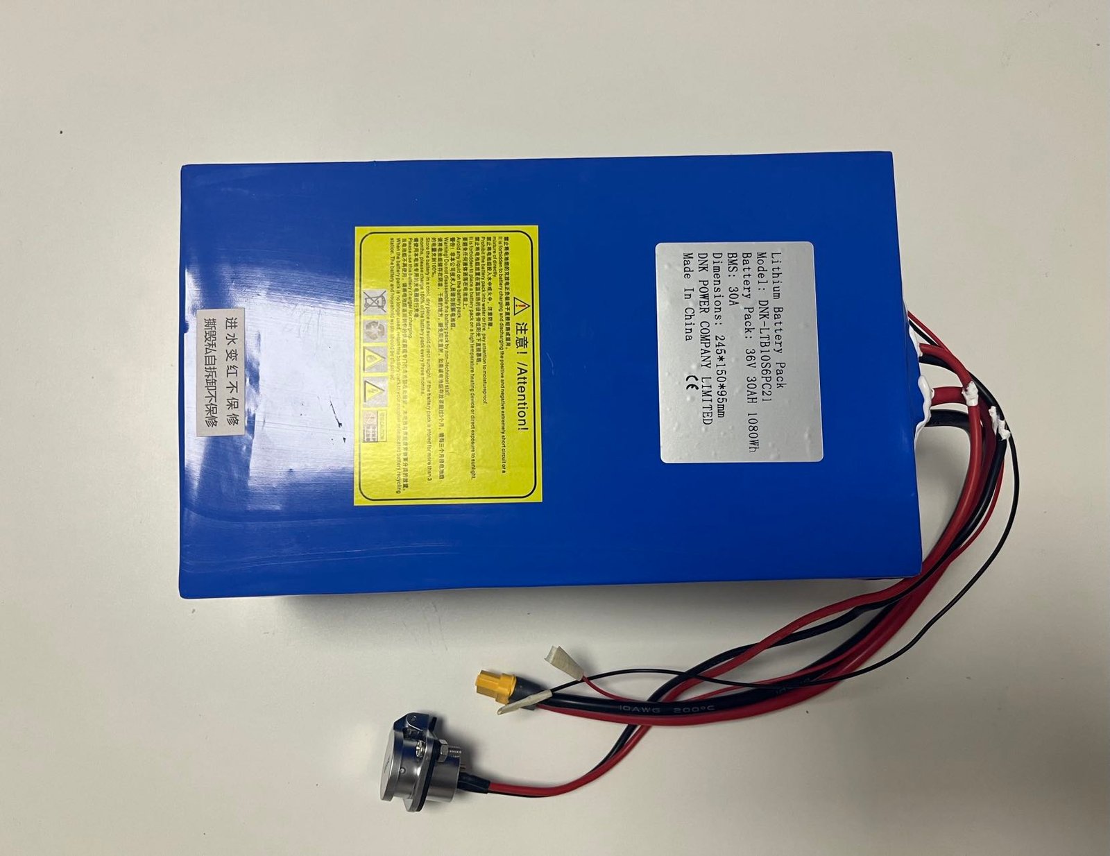 36V 30Ah Lithium ion Battery Pack