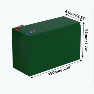 12V 6Ah Rechargeable LiFePO4 DC Battery