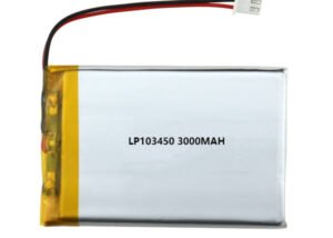 103450 3.7V 3000mAh lipo battery