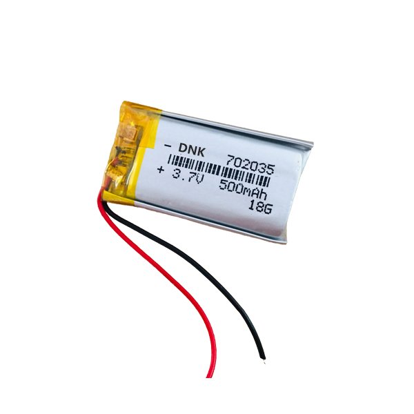 702035 3.7V 500mAh lipo battery
