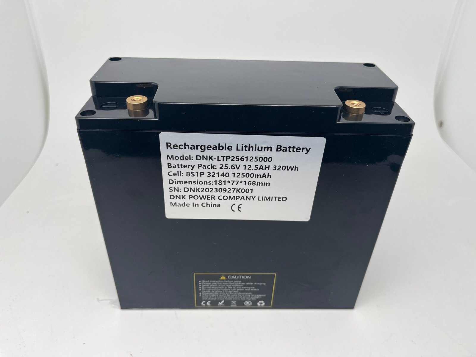 DNK 25.6V 12.5Ah 320WH lifepo4 battery pack
